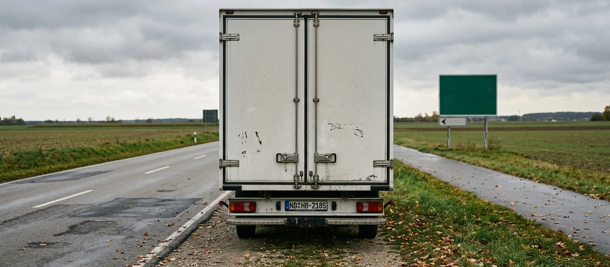 Fernumzug: der Laderaum ist bis unter die Decke gestapelt und gesichert