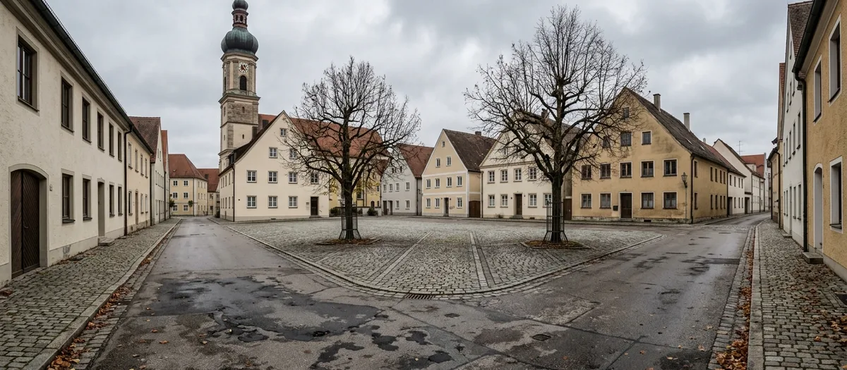 Umzugswagen auf der Bundesstraße unterwegs zum Termin